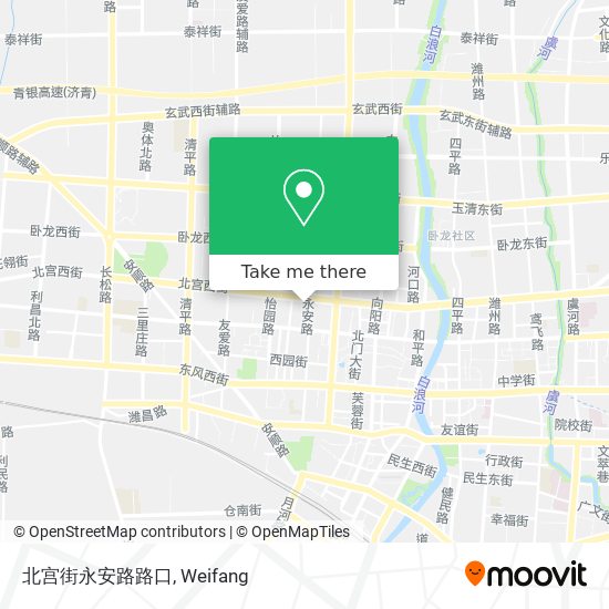 北宫街永安路路口 map