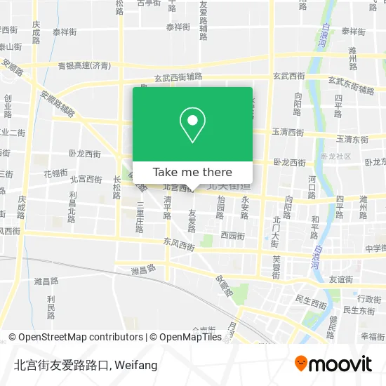 北宫街友爱路路口 map