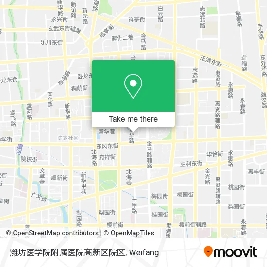 潍坊医学院附属医院高新区院区 map