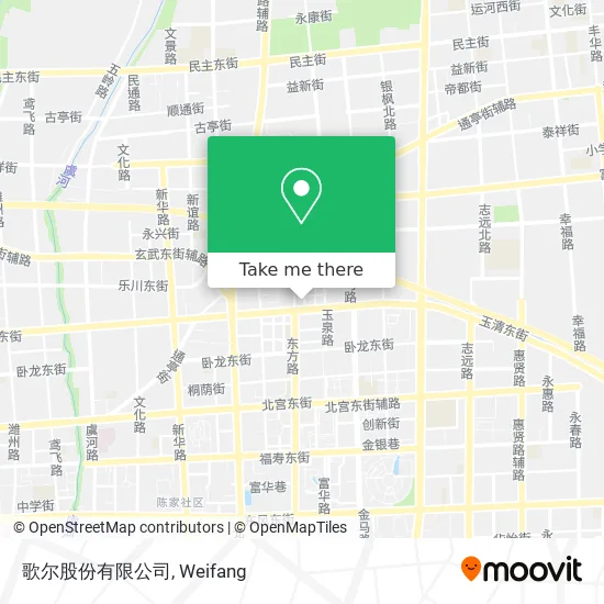 歌尔股份有限公司 map