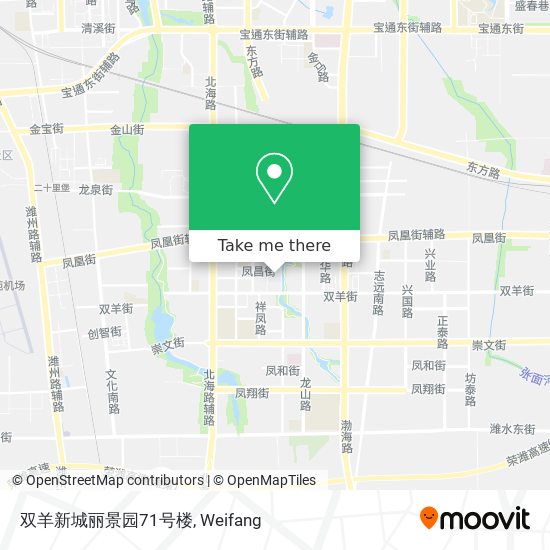 双羊新城丽景园71号楼 map
