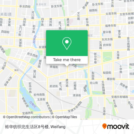 裕华纺织北生活区8号楼 map