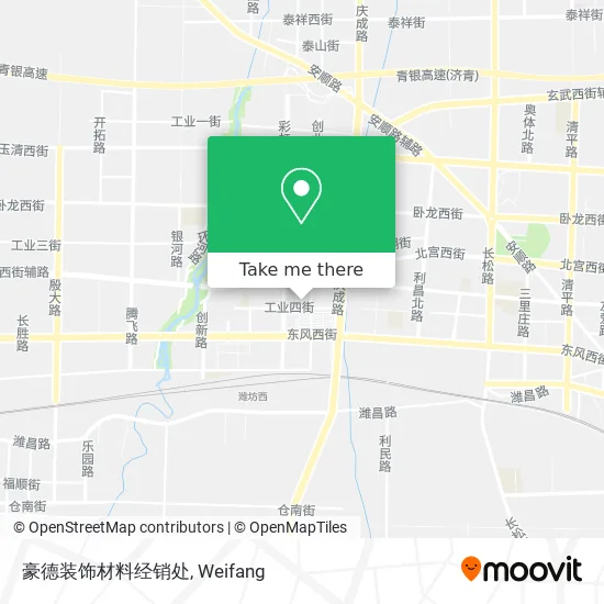 豪德装饰材料经销处 map