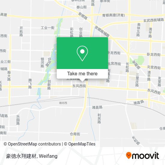 豪德永翔建材 map