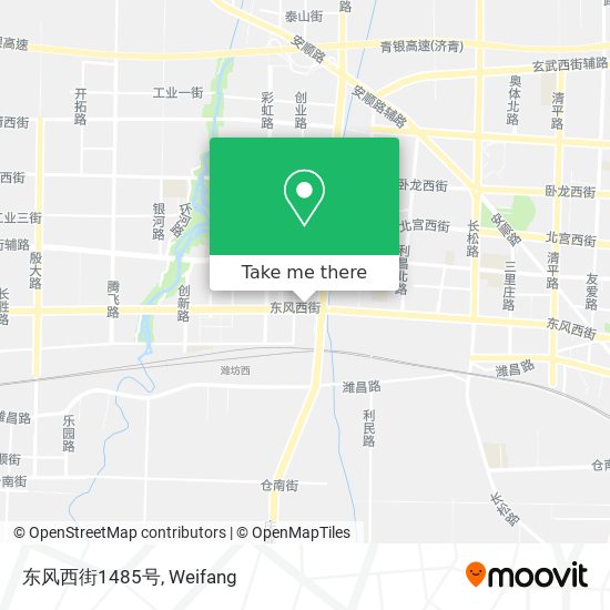 东风西街1485号 map