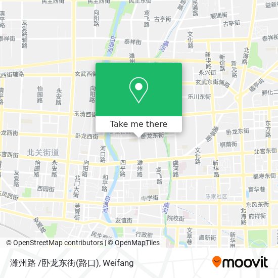 潍州路 /卧龙东街(路口) map