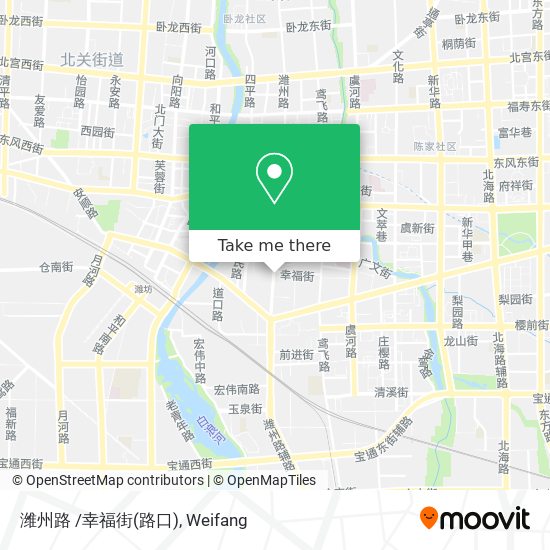 潍州路 /幸福街(路口) map