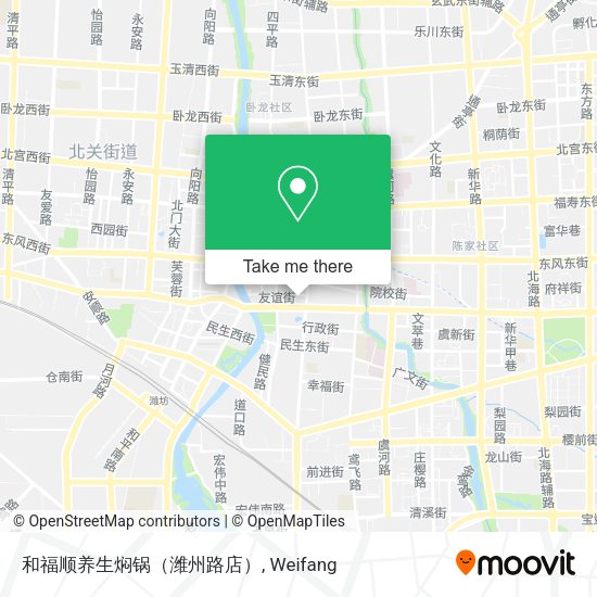和福顺养生焖锅（潍州路店） map