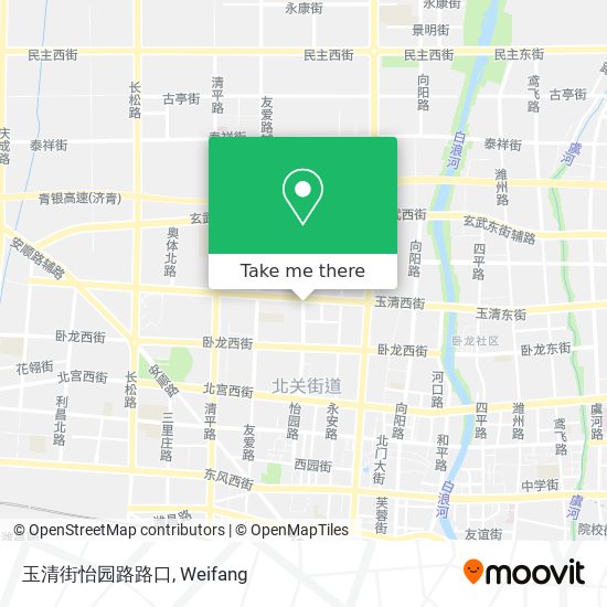 玉清街怡园路路口 map