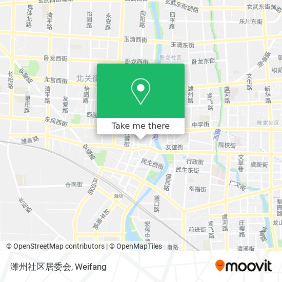 潍州社区居委会 map