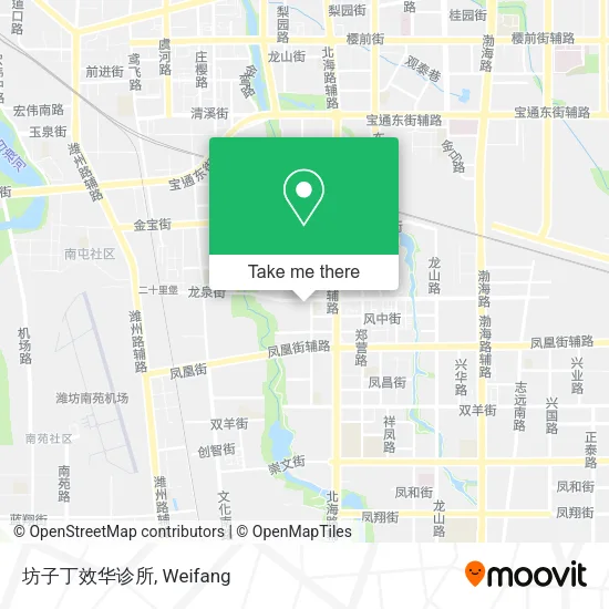 坊子丁效华诊所 map
