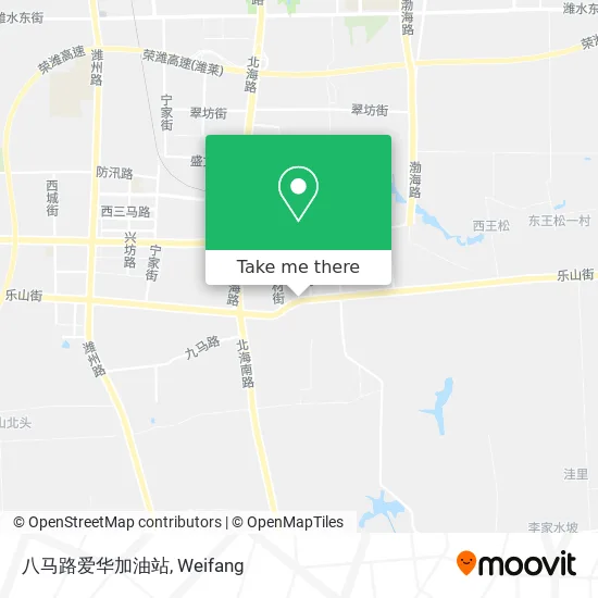 八马路爱华加油站 map