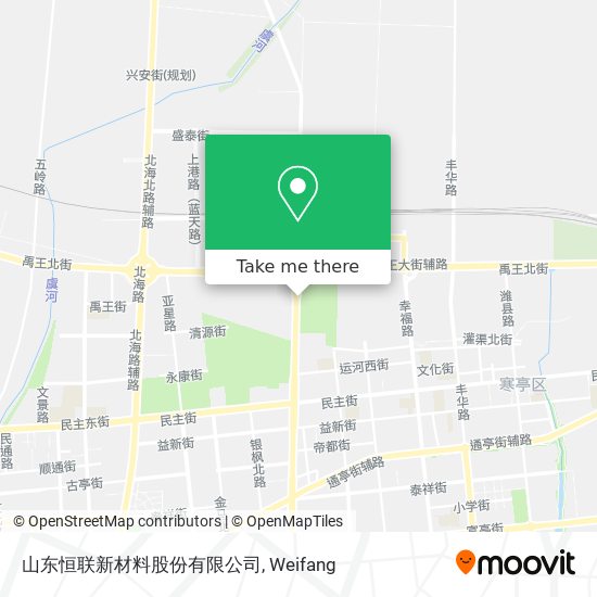 山东恒联新材料股份有限公司 map