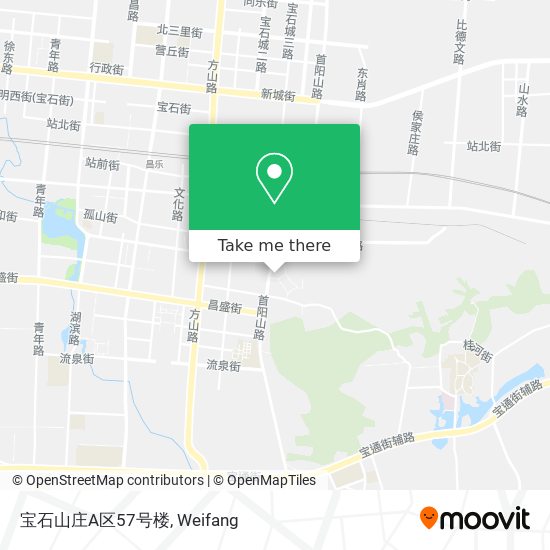 宝石山庄A区57号楼 map