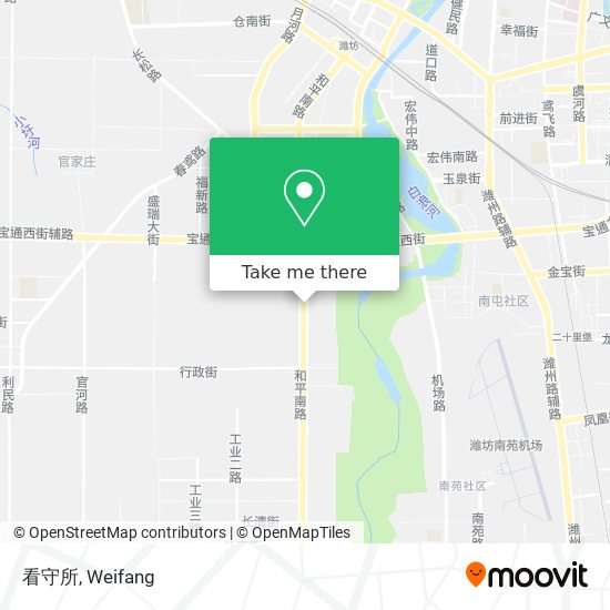 看守所 map