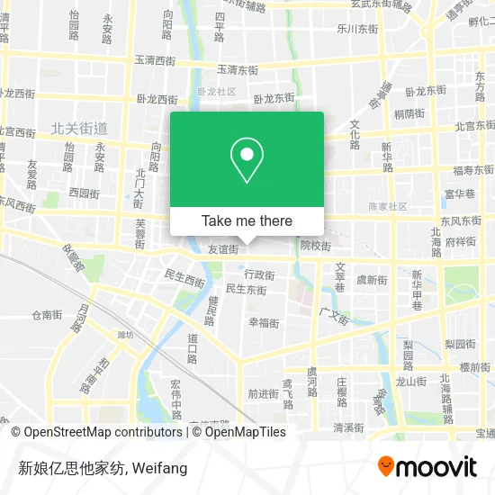 新娘亿思他家纺 map