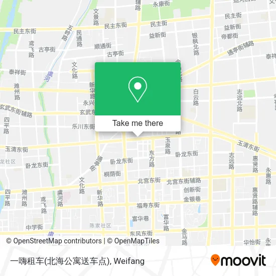 一嗨租车(北海公寓送车点) map