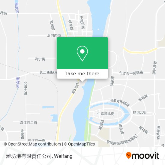 潍坊港有限责任公司 map