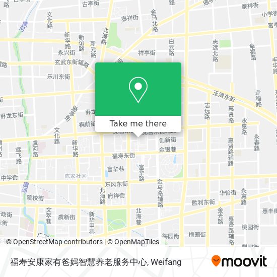 福寿安康家有爸妈智慧养老服务中心 map