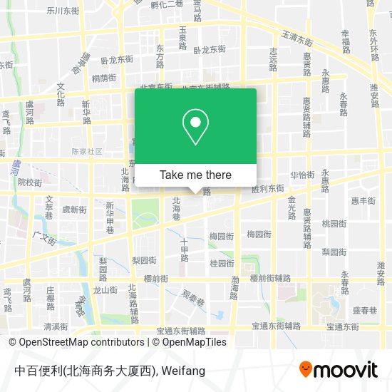 中百便利(北海商务大厦西) map