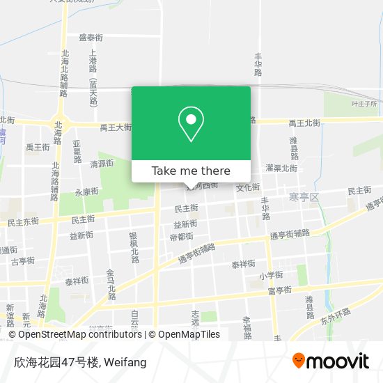 欣海花园47号楼 map