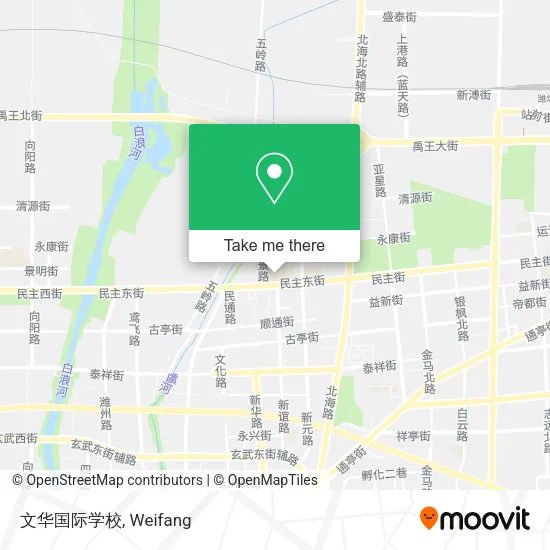 文华国际学校 map