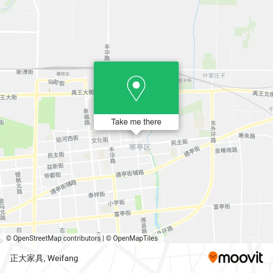 正大家具 map