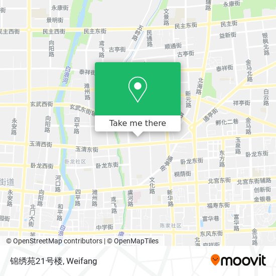 锦绣苑21号楼 map