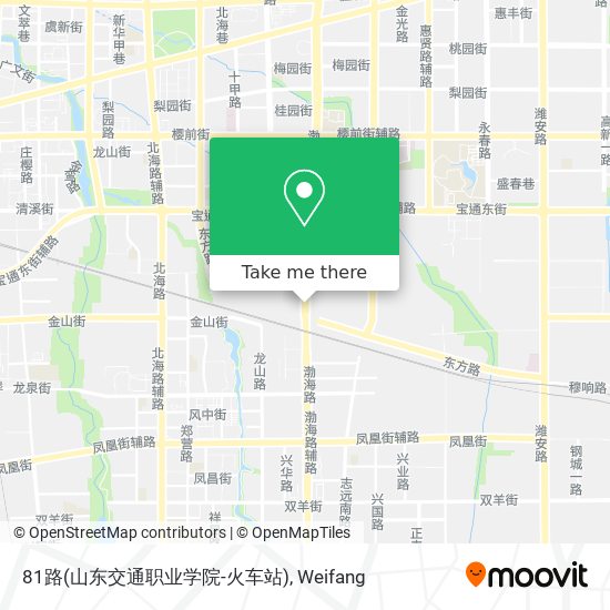 81路(山东交通职业学院-火车站) map