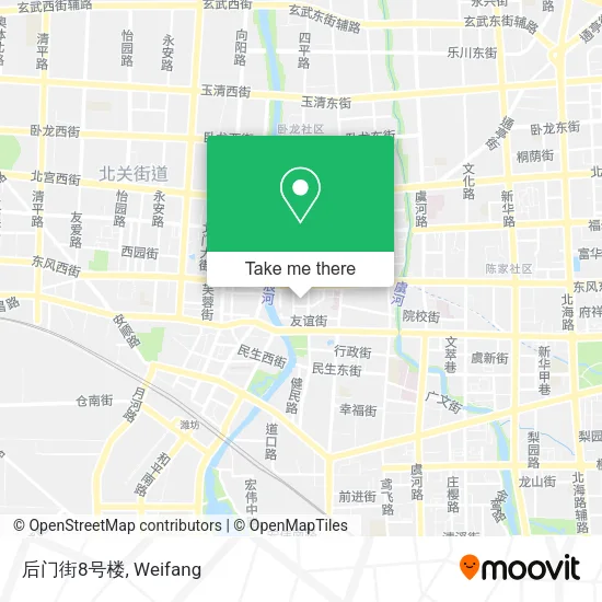 后门街8号楼 map