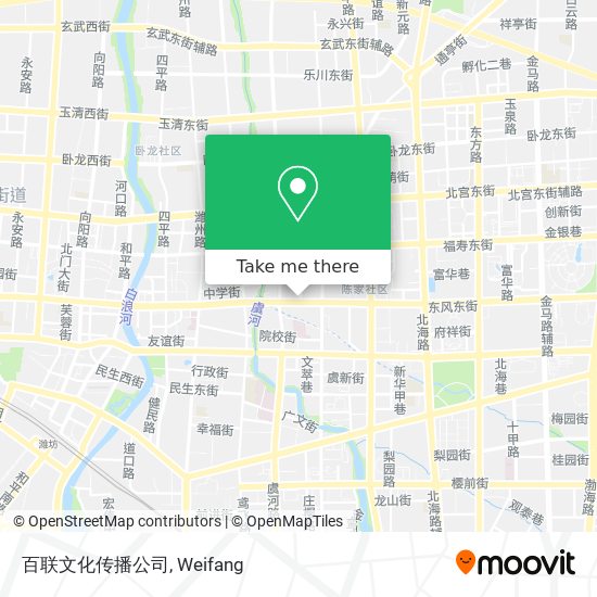 百联文化传播公司 map