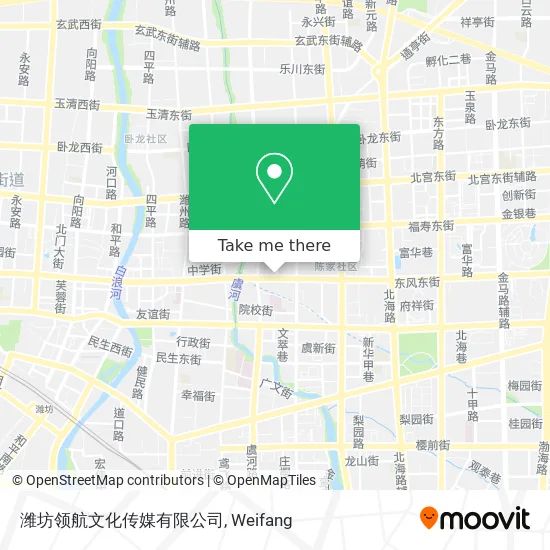 潍坊领航文化传媒有限公司 map