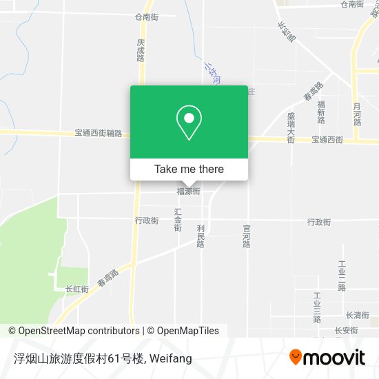 浮烟山旅游度假村61号楼 map