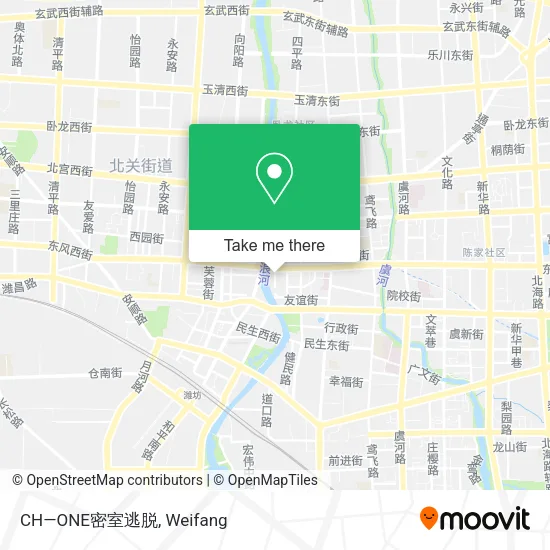CH—ONE密室逃脱 map