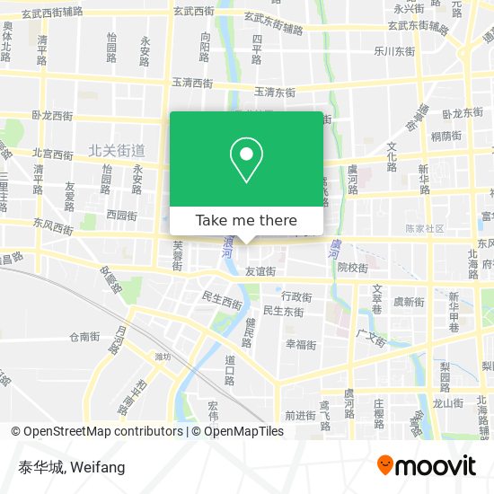 泰华城 map