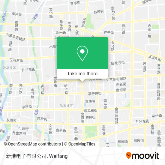 新港电子有限公司 map