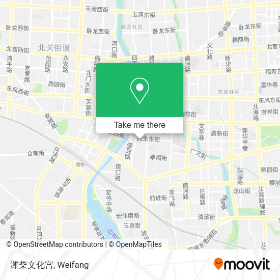 潍柴文化宫 map