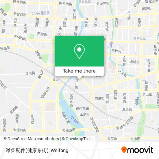 潍柴配件(健康东街) map