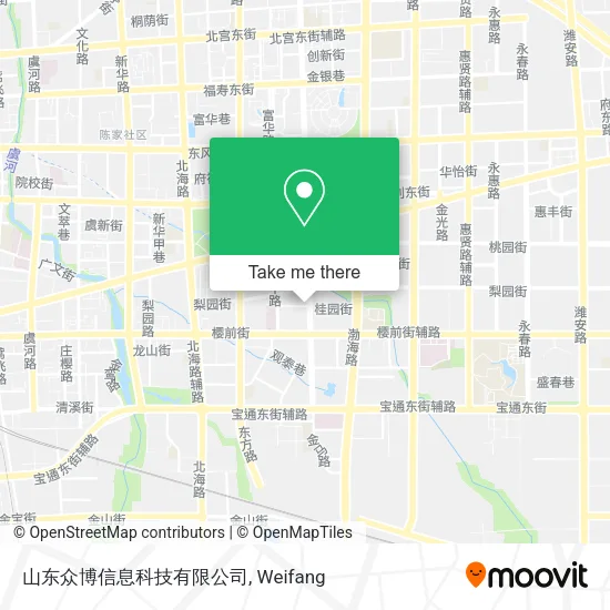山东众博信息科技有限公司 map