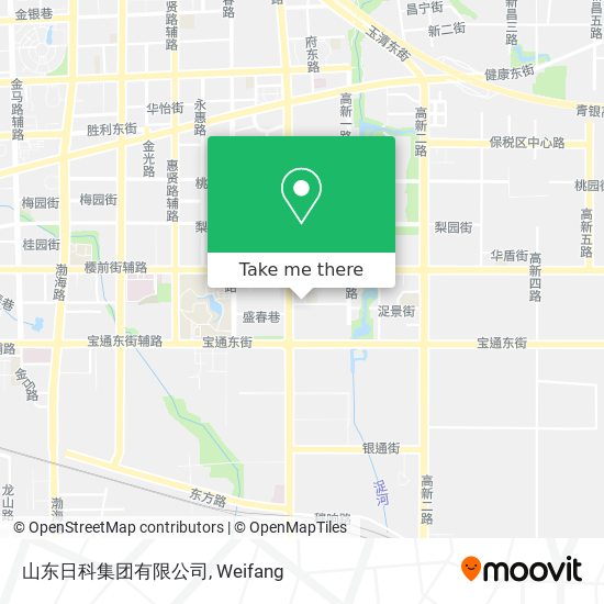 山东日科集团有限公司 map