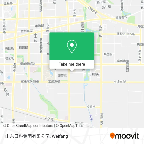 山东日科集团有限公司 map