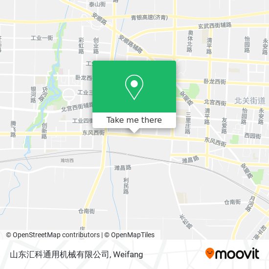 山东汇科通用机械有限公司 map