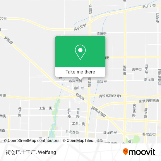 街创巴士工厂 map