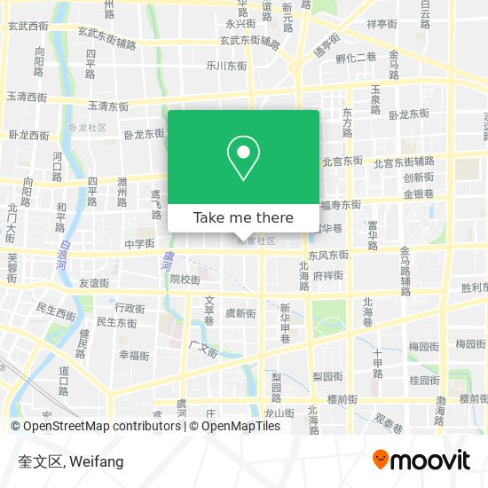 奎文区 map