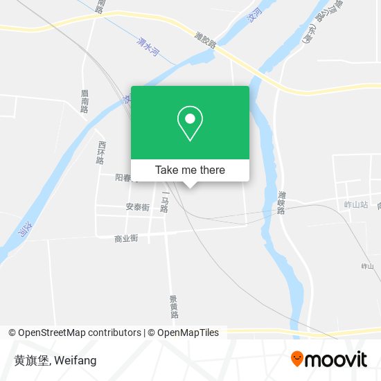 黄旗堡 map