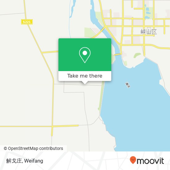 解戈庄 map