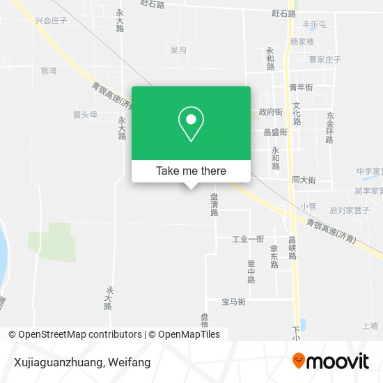 Xujiaguanzhuang map