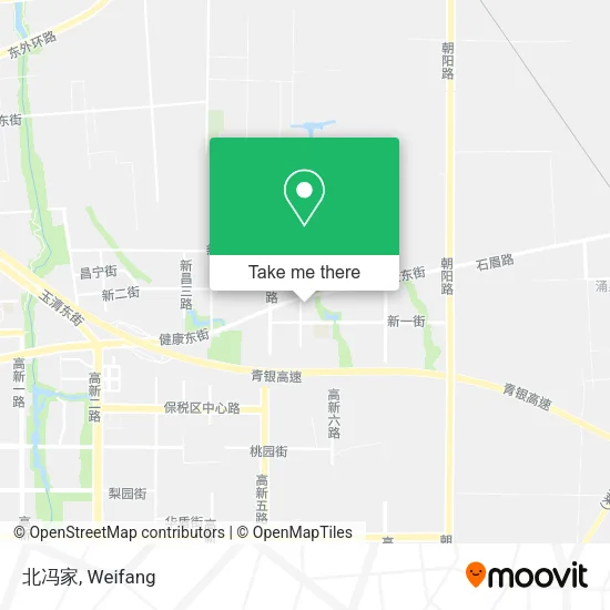 北冯家 map