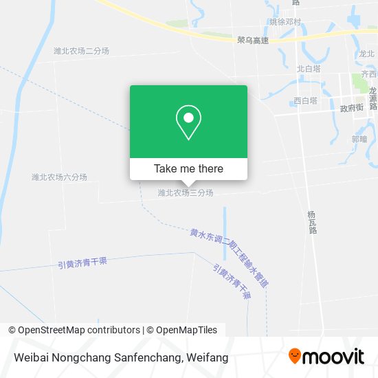 Weibai Nongchang Sanfenchang map