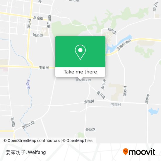 姜家坊子 map